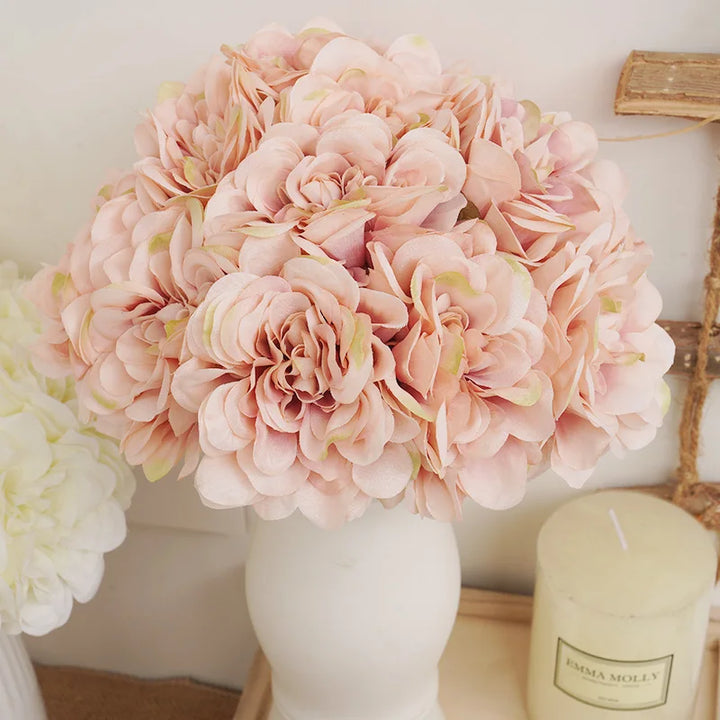 5-Piece High Quality Artificial Peony Flowers Bouquet