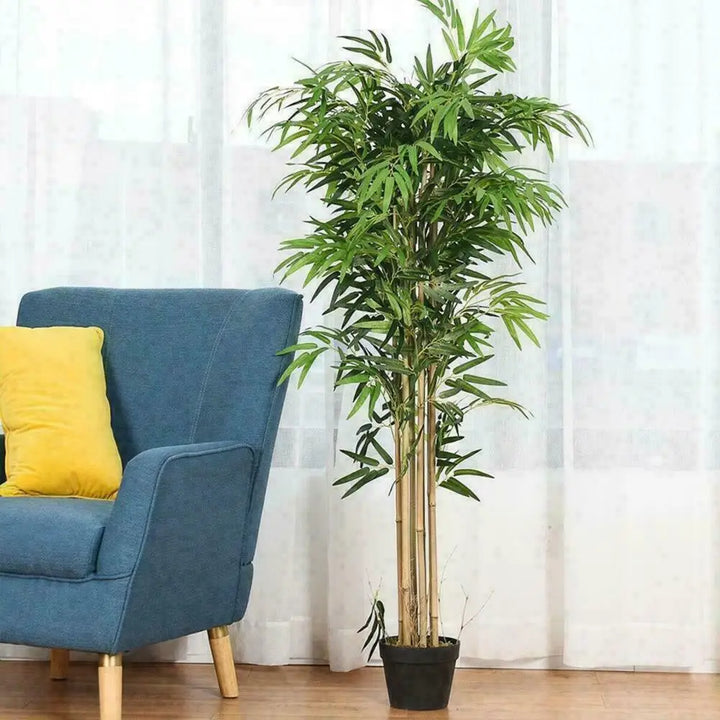 12pcs Artificial Bamboo Leaves Branches