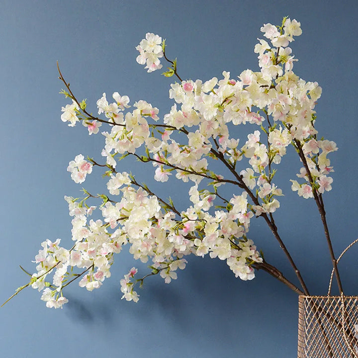 Cherry Blossom Silk Branch - Elegant Room Decor and Wedding Accent