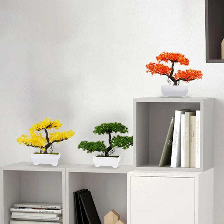 Greenery Oasis: Low-Maintenance Artificial Bonsai Tree for Home Decor