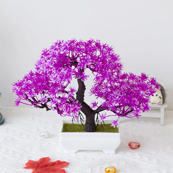 Greenery Oasis: Low-Maintenance Artificial Bonsai Tree for Home Decor