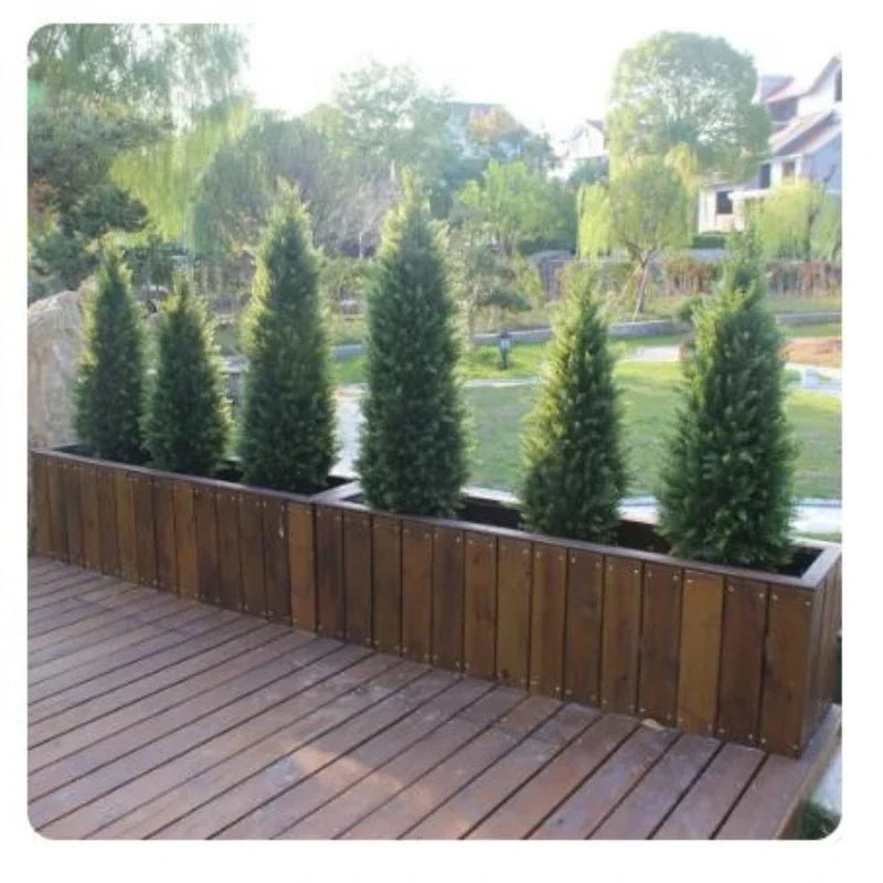 UV Resistant Artificial Cedar Topiary Tree - 180cm Height