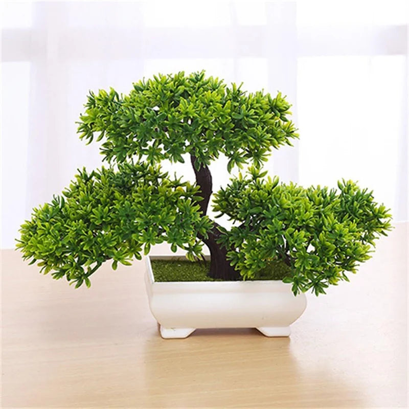 Greenery Oasis: Low-Maintenance Artificial Bonsai Tree for Home Decor