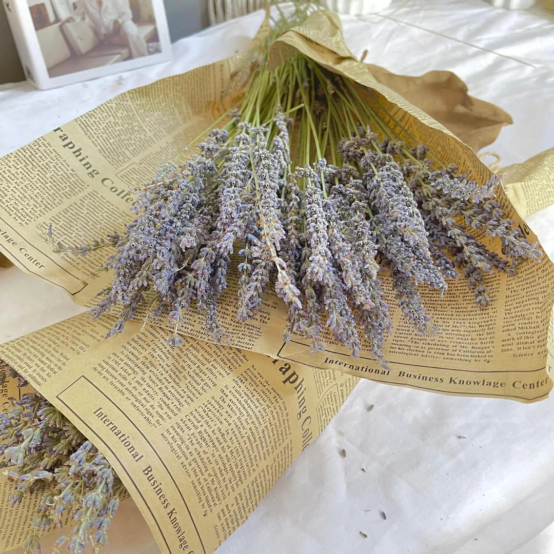 Eternal Lavender Bliss: Premium Quality Dried Lavender Flower Bundle for Home and Event Decor