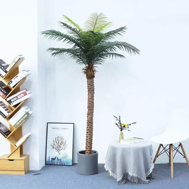 Tropical Silk Palm Tree - Indoor/Outdoor Decor Plant