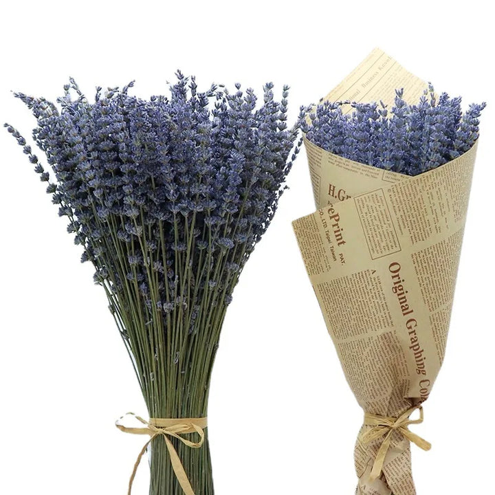 Eternal Lavender Bliss: Premium Quality Dried Lavender Flower Bundle for Home and Event Decor