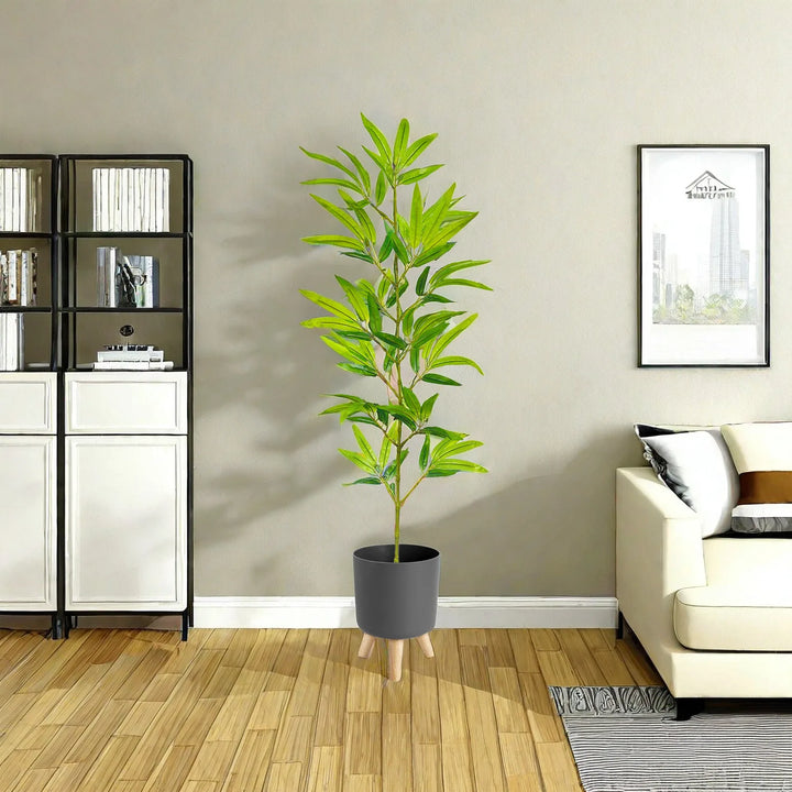 Vibrant Artificial Bamboo Plant Branch - Lifelike Home & Office Decor - 160CM