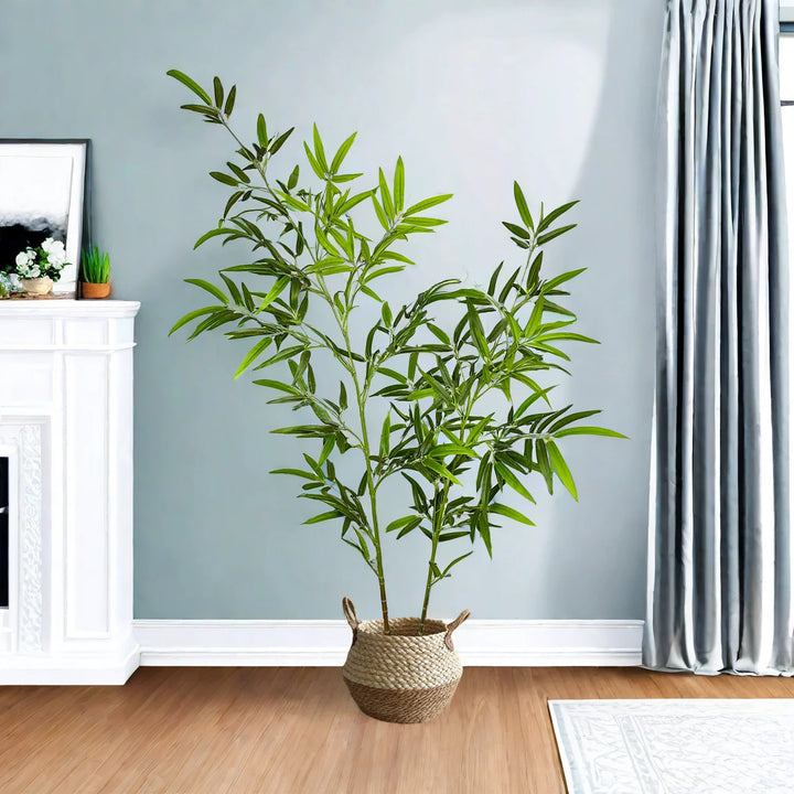 Vibrant Artificial Bamboo Plant Branch - Lifelike Home & Office Decor - 160CM