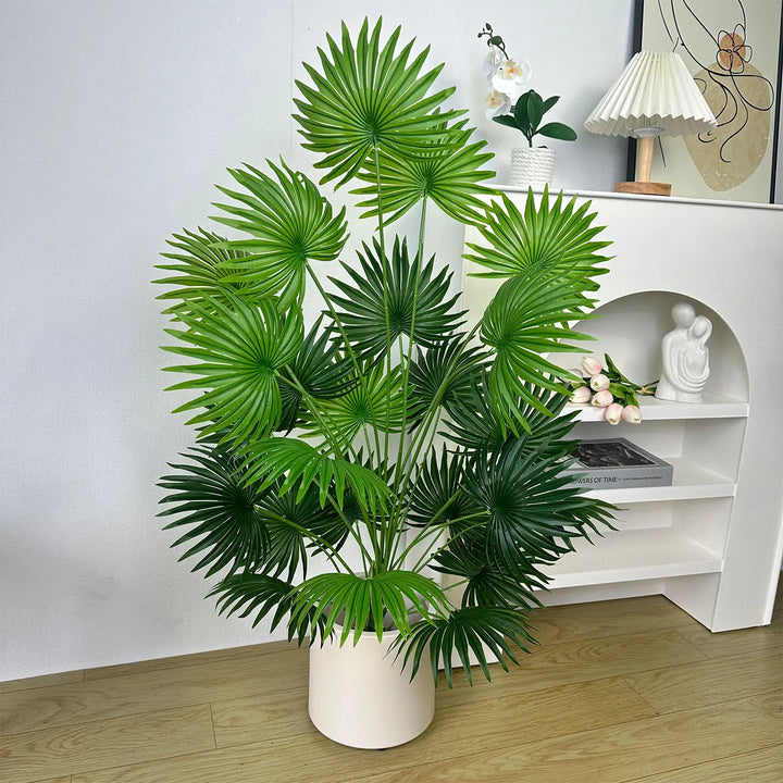 Tropical Paradise: Realistic Artificial Palm Tree for Easy Indoor Décor