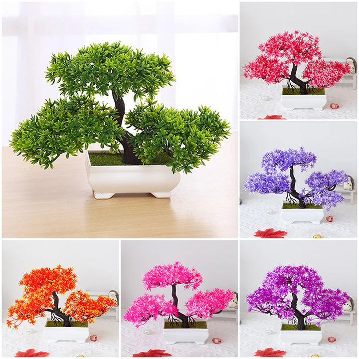 Greenery Oasis: Low-Maintenance Artificial Bonsai Tree for Home Decor