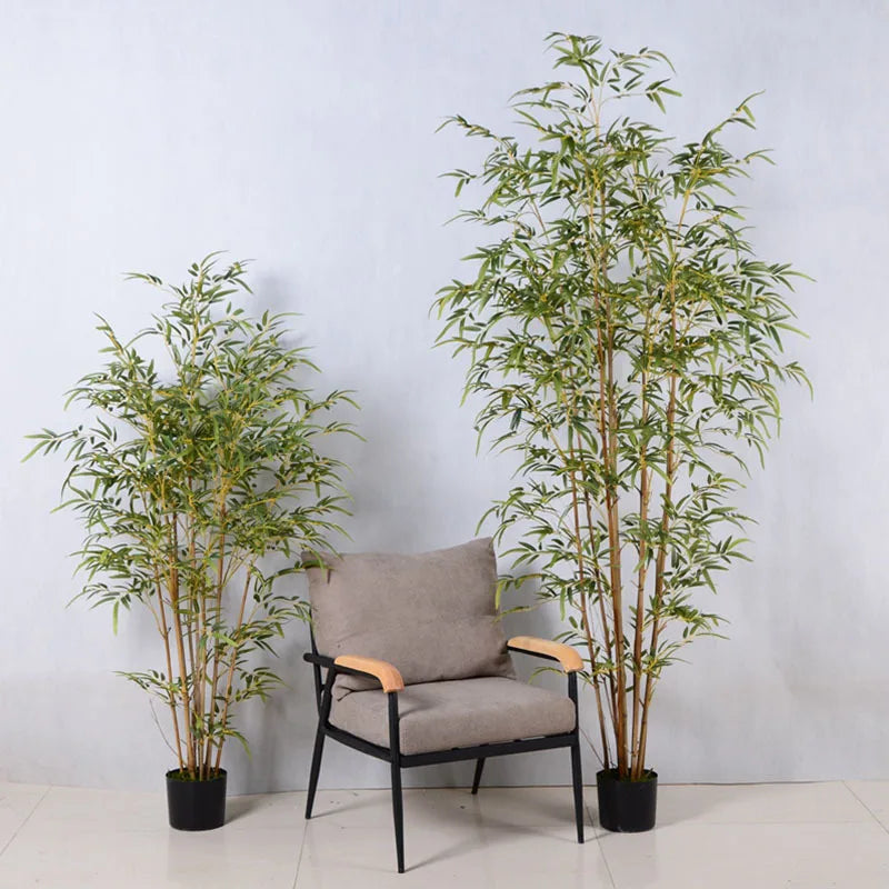 Artificial Bamboo Tree Plant - Realistic Greenery Decor