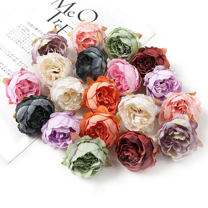 Silk Peony Blossom Collection for Elegant Home Decor and Wedding Enhancements