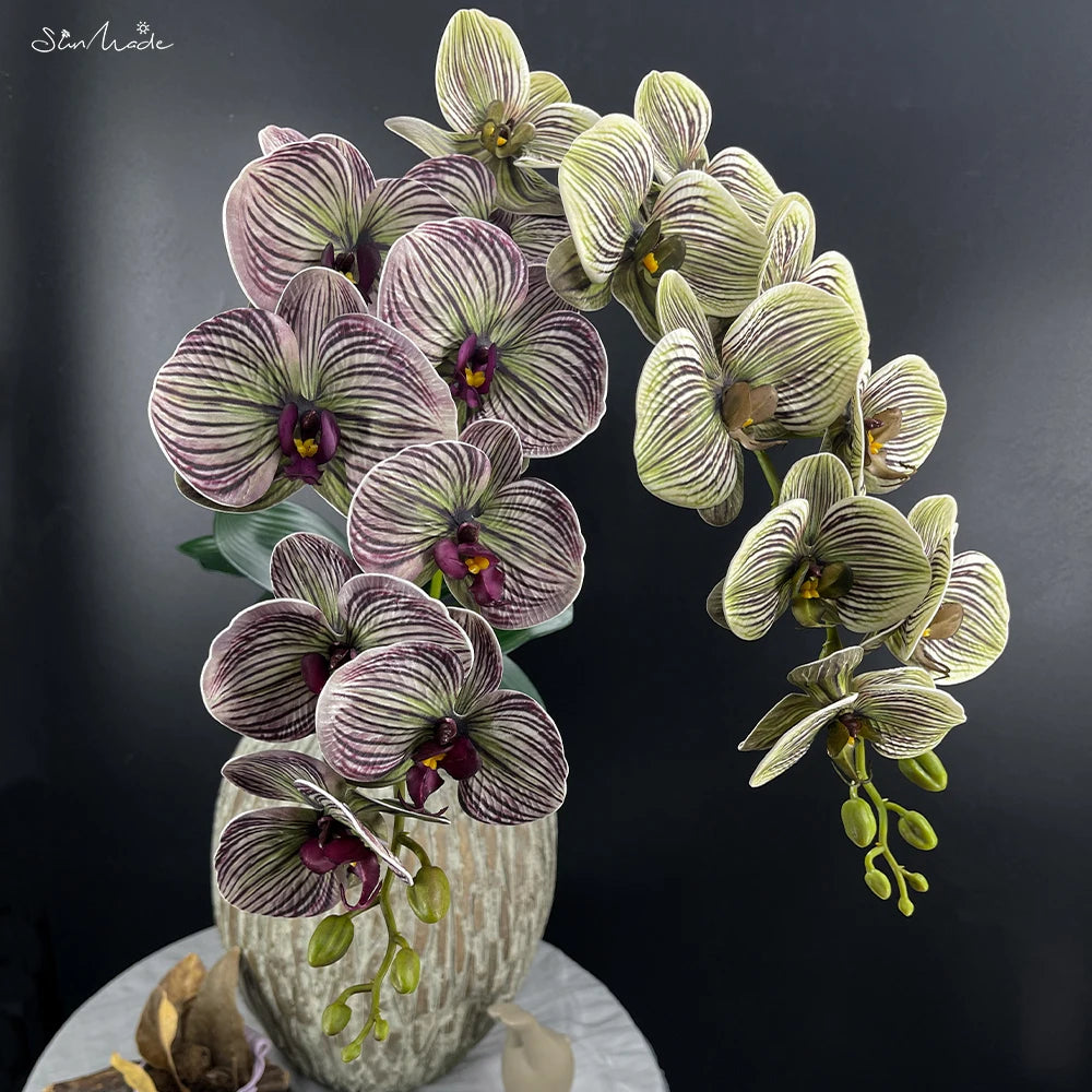 Orchid Elegance - Luxurious 3D Artificial Floral Arrangement for Home and Wedding Decor