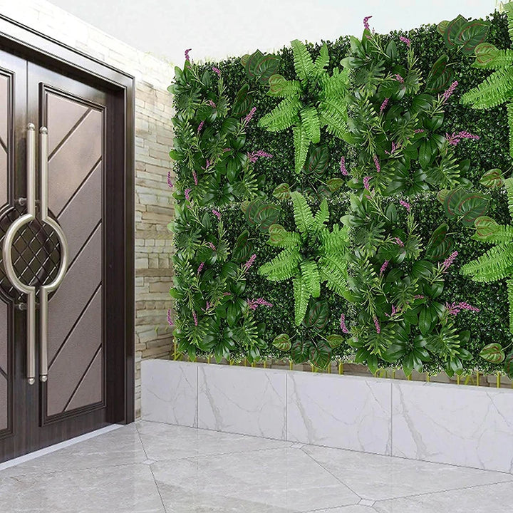 60x40cm Artificial Green Wall Landscape Home Garden Jungle Decor Fake Plants Hanging Grass Greenery Wall Panels Garden Fence