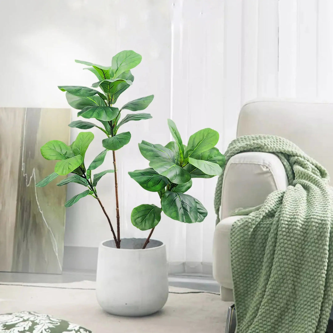 Artificial Ficus Tree - Nordic Style Potted Plant