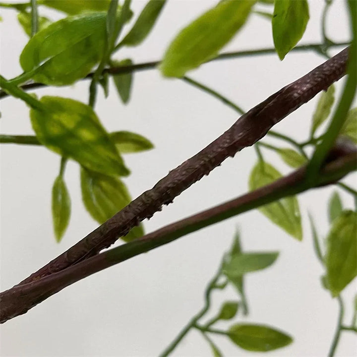 Greenery Faux Eucalyptus and Bamboo Branch for Home and Event Decor