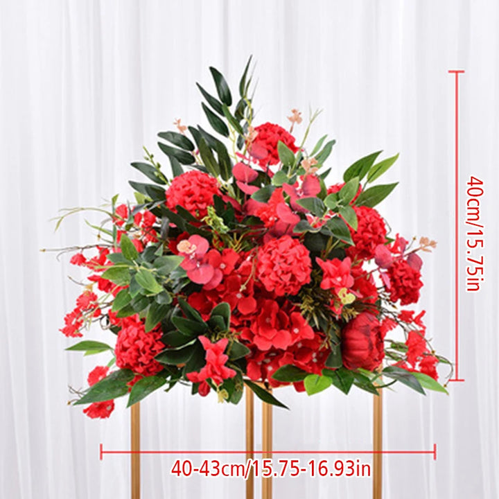 Wedding Peony and Rose Flower Ball Centerpiece - Artificial Flowers for Weddings, Parties, and Special Occasions