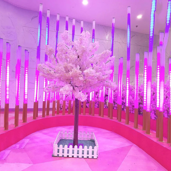 Pink Cherry Blossom Tree (4 Feet) - Elegant Artificial Decor for Home, Office, and Special Occasions