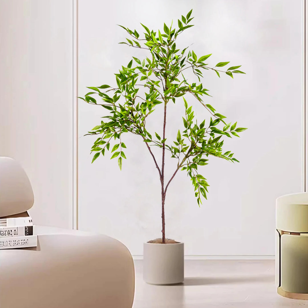 Artificial Blue Sky Bamboo Ficus Tree - Outdoor and Home Decor