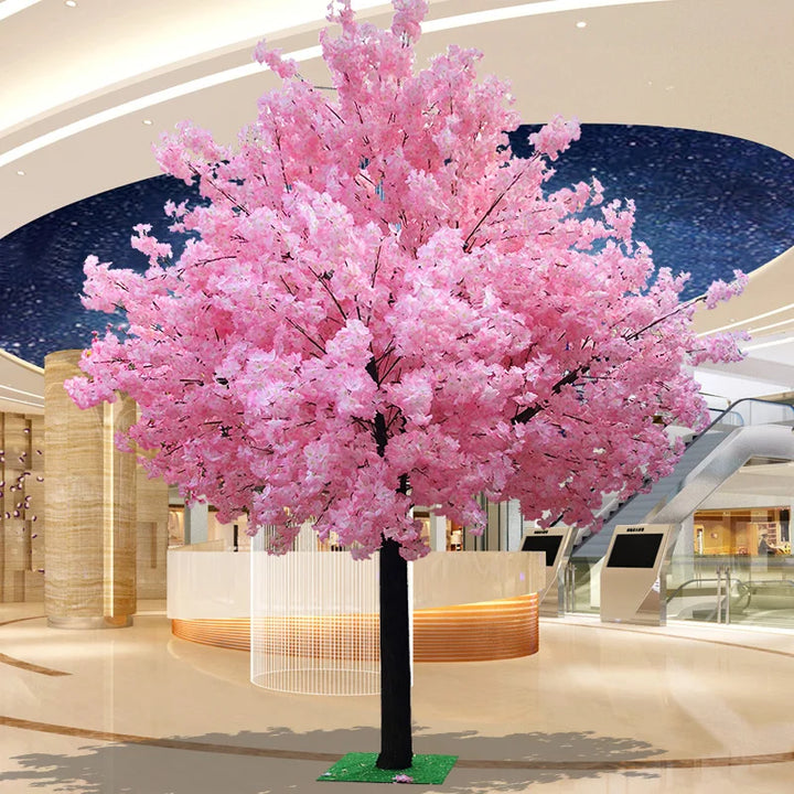 Cherry Blossom Wishing Tree - Elegant Artificial Peach Blossom Bonsai