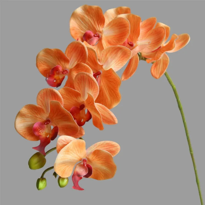 Luxurious 3D Butterfly Orchid Artificial Plant - Moisturizing Hand Feel Floral Decor