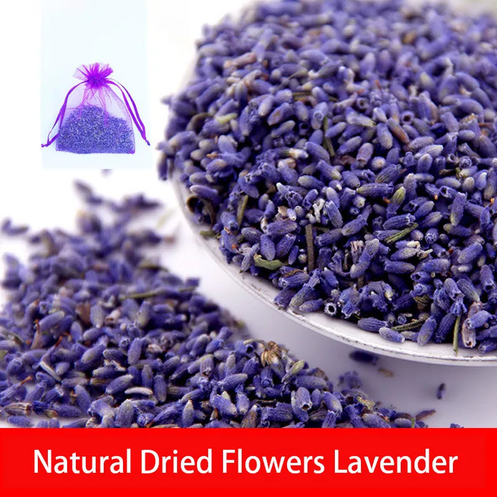 Lavender Aromatherapy Dried Flower Buds - 100g Bulk for Relaxing Sleep and DIY Crafts