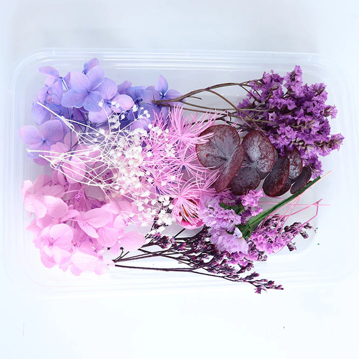 Eternal Blossom DIY Dried Flower Kit for Home and Office Decor Crafting