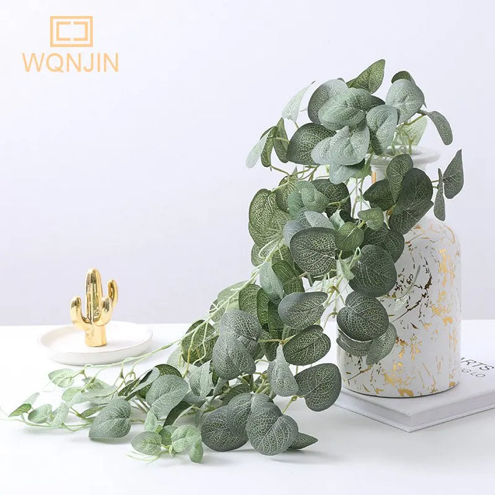 Elegant Artificial Eucalyptus Wood Plant for Indoor and Outdoor Decor