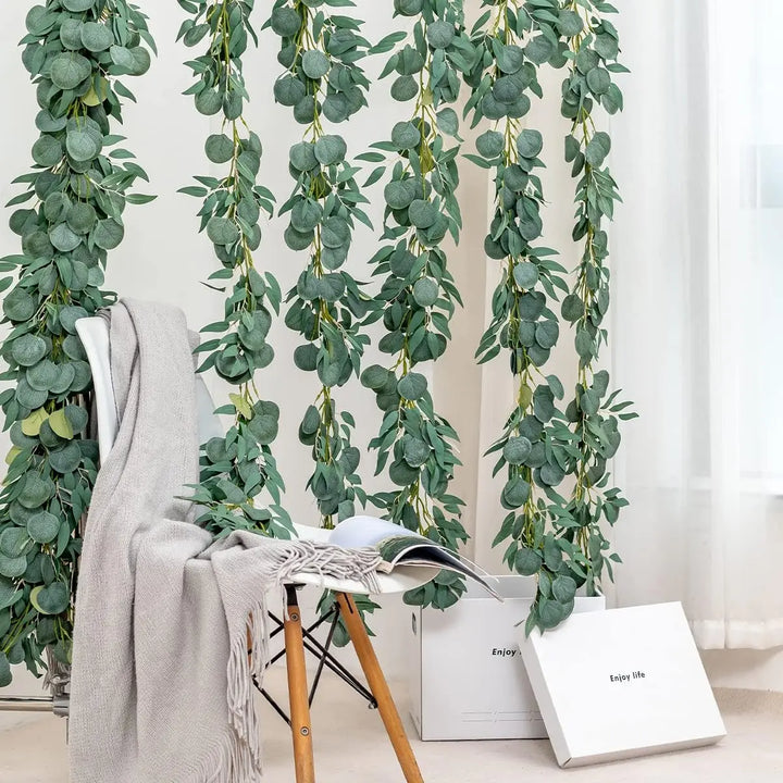 Greenery Elegance: DIY Artificial Eucalyptus Garland for Wedding and Party Decor