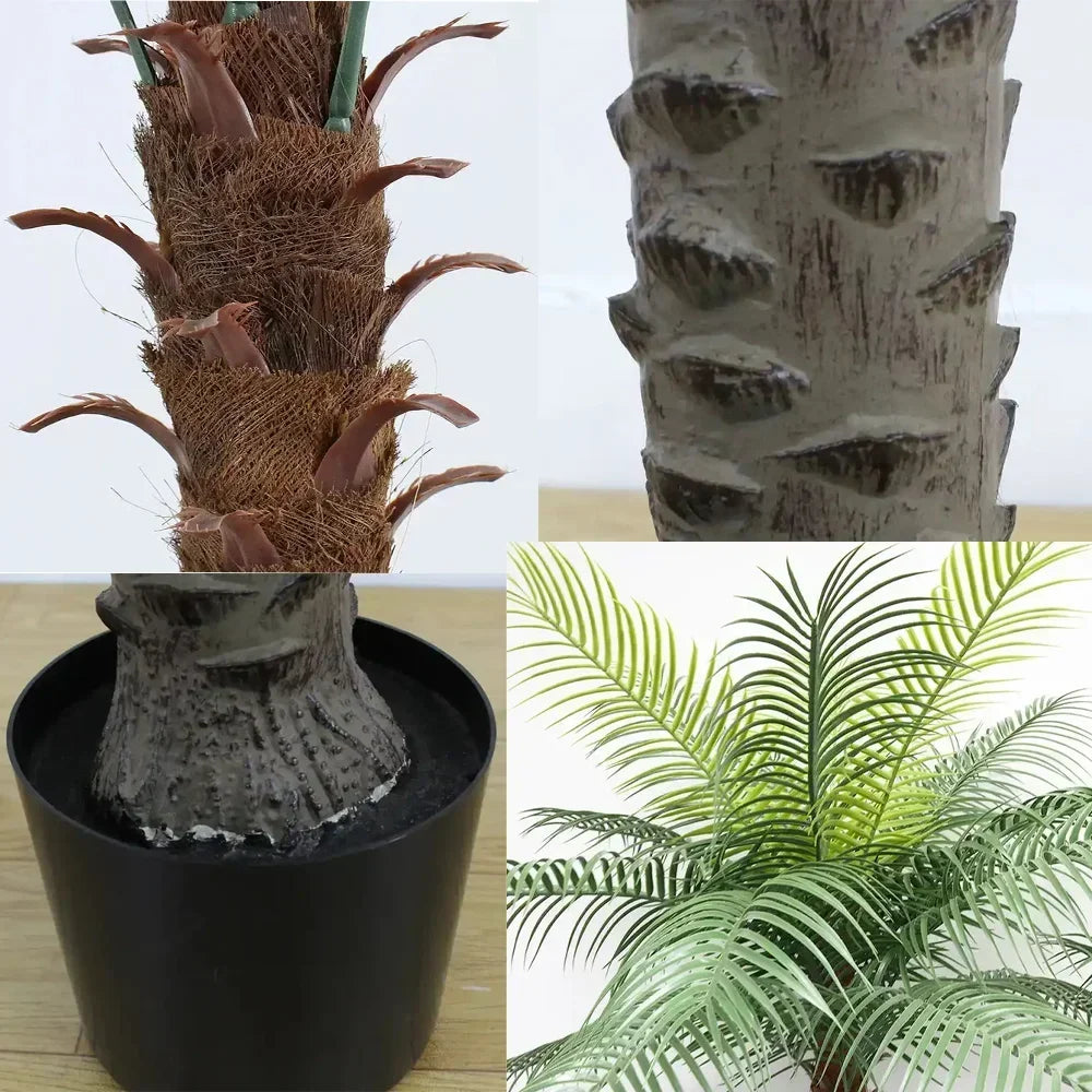 Tropical Silk Palm Tree - Indoor/Outdoor Decor Plant