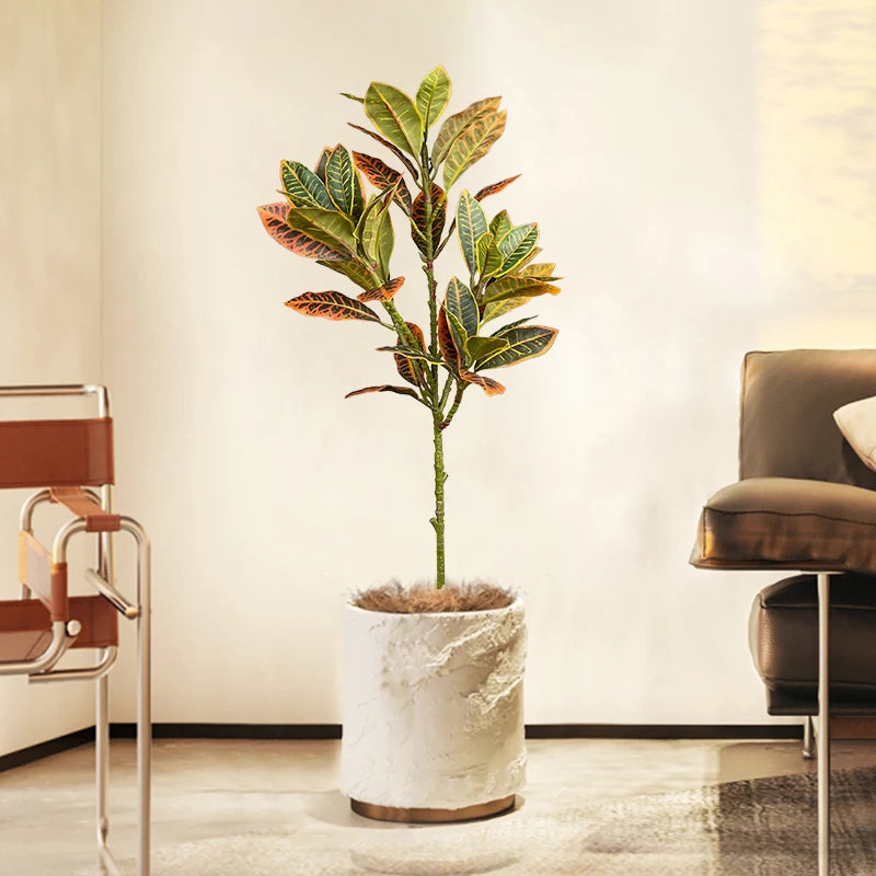 Large Artificial Ficus Tree Bundle - Realistic Home and Office Decor