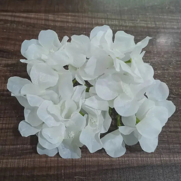 Silk Hydrangea Flower Heads - Set of 50