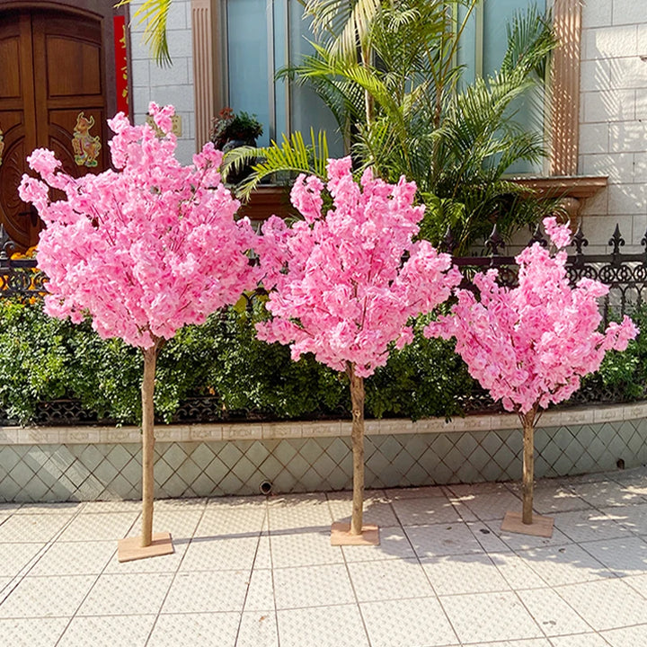 Cherry Blossom Silk Tree for Home Decor, Wedding, Garden - Artificial Flower Decoration