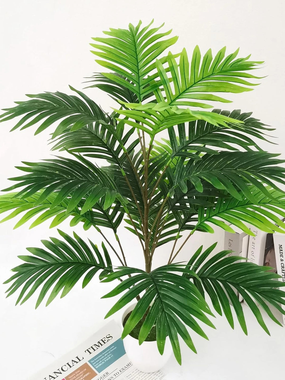 Artificial Palm Plant with 24 Leaves - Large Tropical Tree Leaf