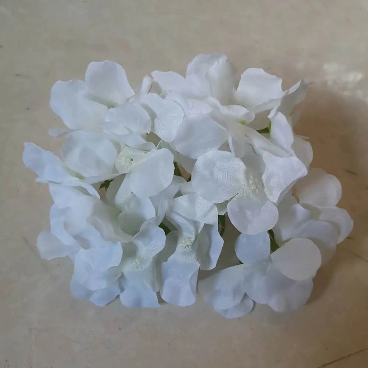 Silk Hydrangea Flower Heads - Set of 50