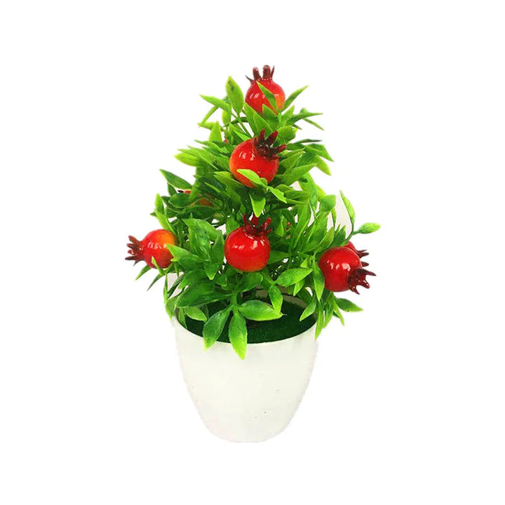 Small Bonsai Tree Artificial Plant in Pot - Home and Hotel Decor