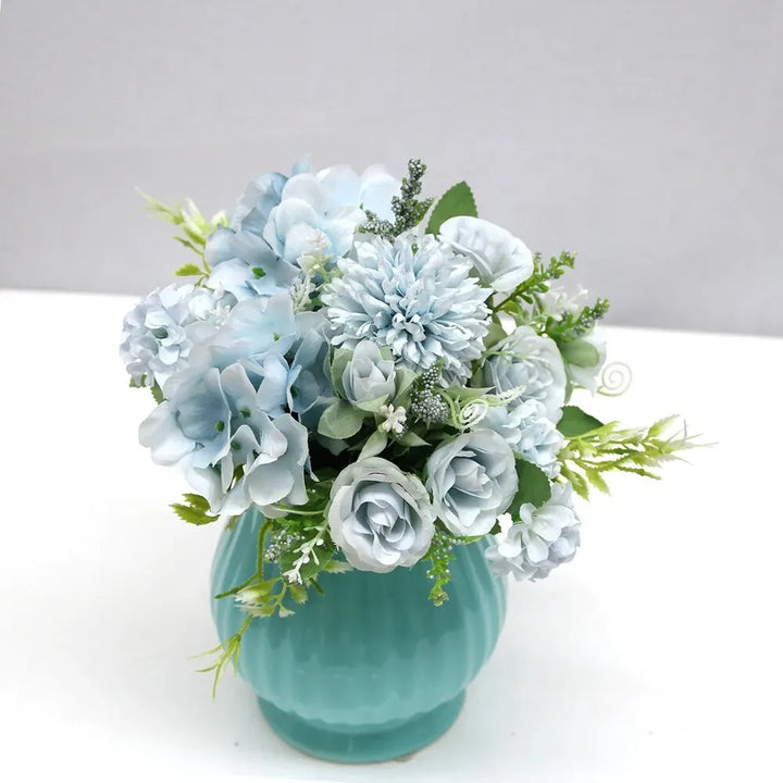 7-Fork Artificial Hydrangeas - Wedding and Home Decor Essential