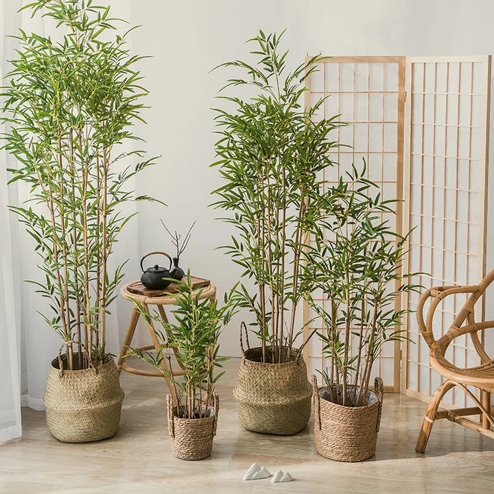 Artificial Bamboo Tree Plant - Realistic Greenery Decor