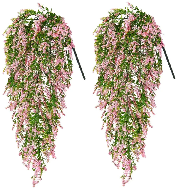 Artificial Lavender Bouquet Hanging Plants for Wedding Garden Home Decor