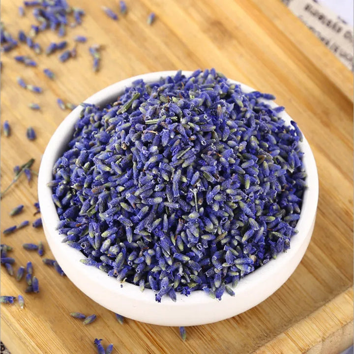 Lavender Aromatherapy Dried Flower Buds - 100g Bulk for Relaxing Sleep and DIY Crafts