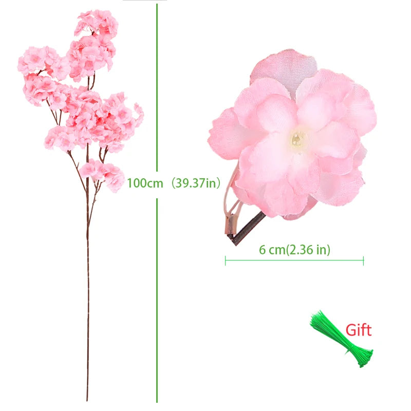 Cherry Blossom Silk Artificial Tree - 90cm for Elegant Decor