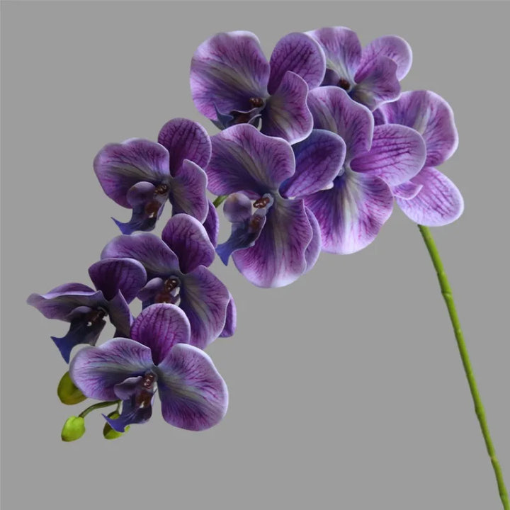 Luxurious 3D Butterfly Orchid Artificial Plant - Moisturizing Hand Feel Floral Decor