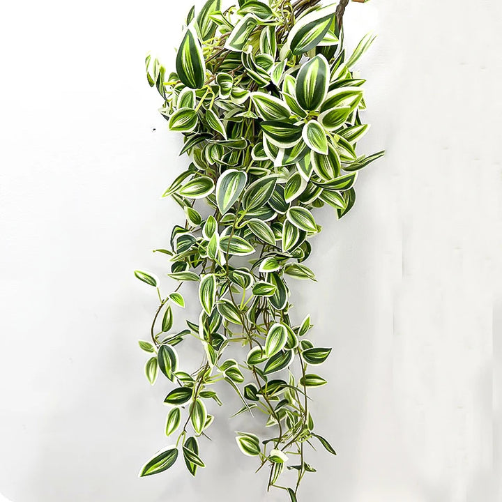 Green Silk Vine Garland - 75cm Artificial Hanging Plant for Home Decor