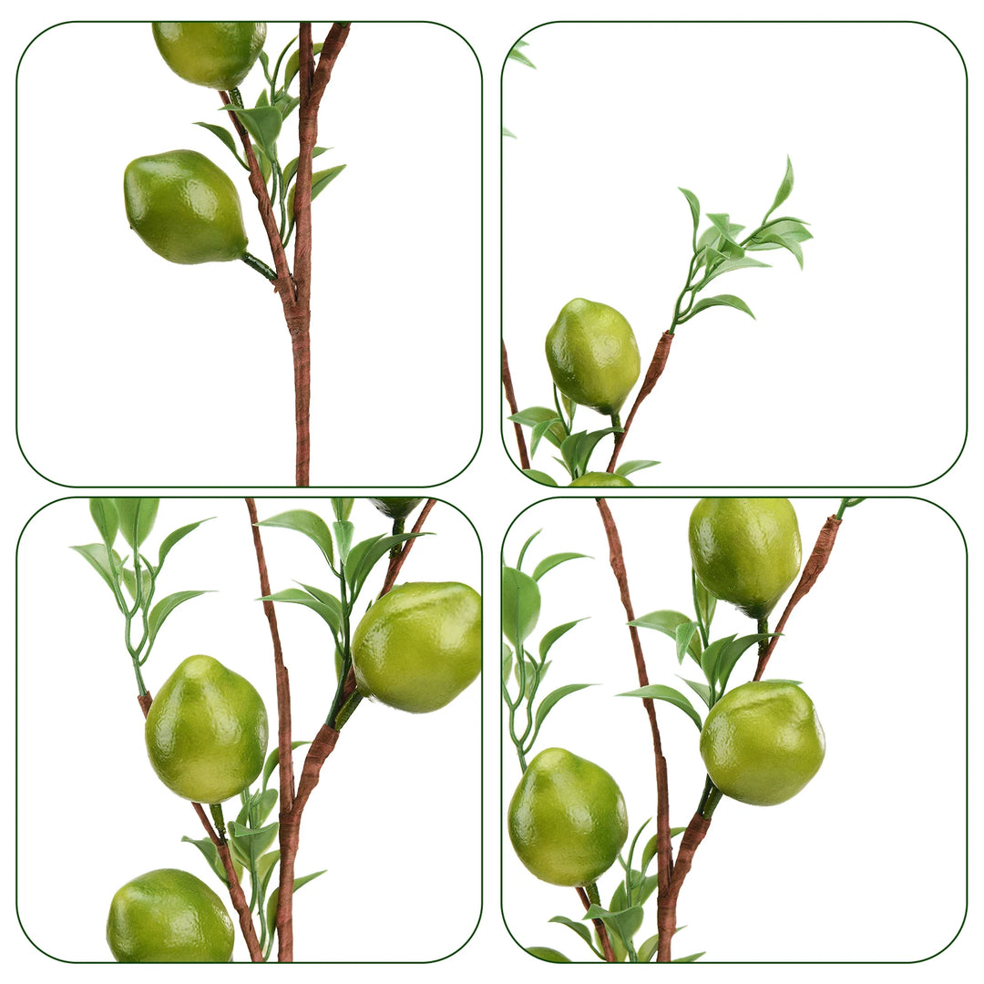 Fresh Style Artificial Lemon Branch for Home Decor and Party Dressing