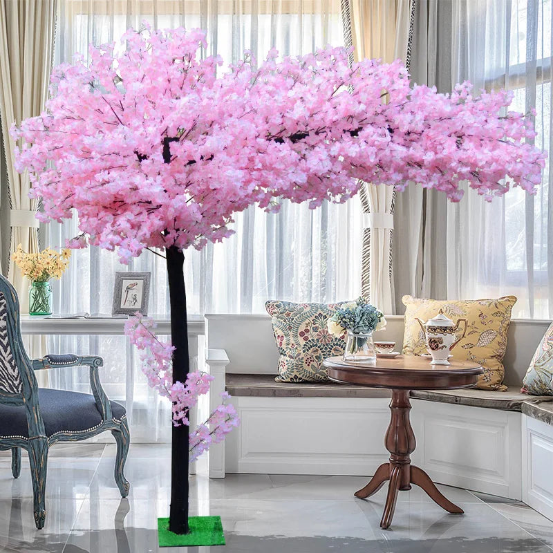 Cherry Blossom Wishing Tree - Elegant Artificial Peach Blossom Bonsai