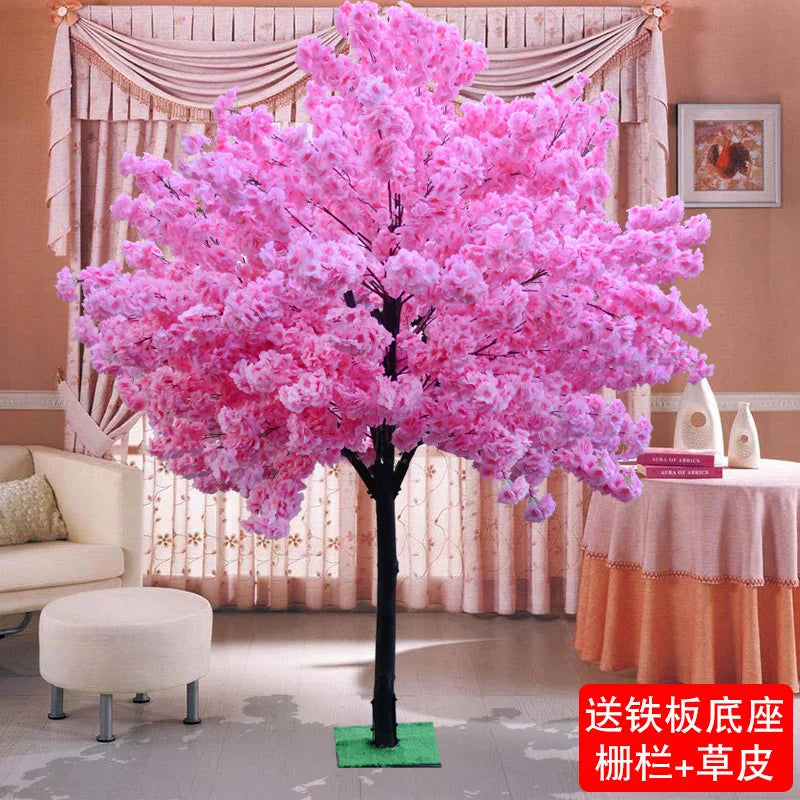 Cherry Blossom Wishing Tree - Elegant Artificial Peach Blossom Bonsai