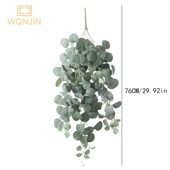 Elegant Artificial Eucalyptus Wood Plant for Indoor and Outdoor Decor