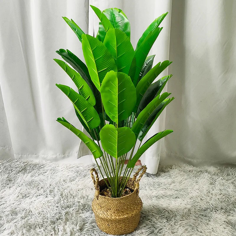 Tropical Vibes 90cm Artificial Palm Tree - Realistic Design for Home, Garden, Office