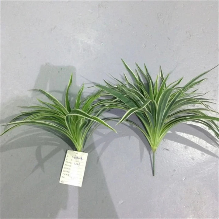 Artificial Chlorophytum Silk Plant - 30cm Tall Indoor Table Decoration