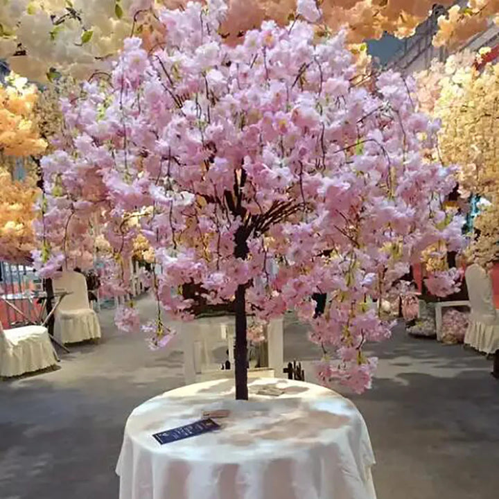 Cherry Blossom Silk Tree - Perfect for Indoor and Outdoor Decorating